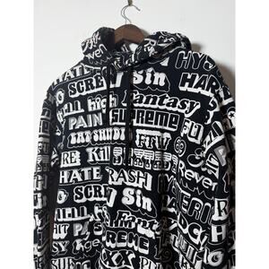 Supreme Hysteric Glamour Text Hoodie